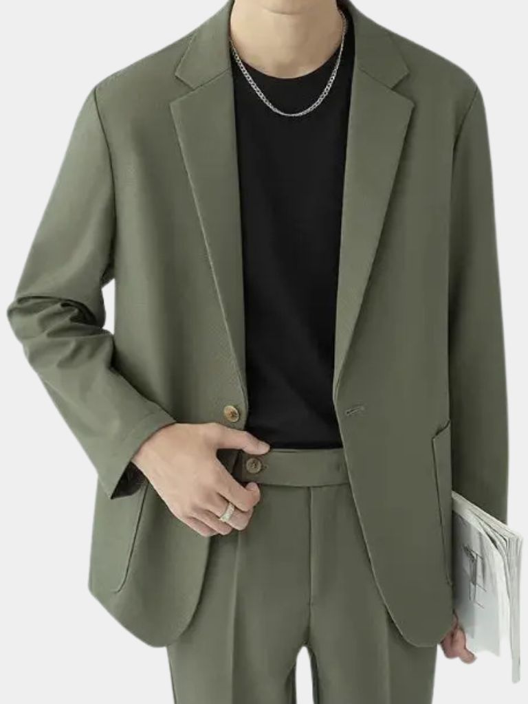 Leviana Contemporary Minimalist Suit Set