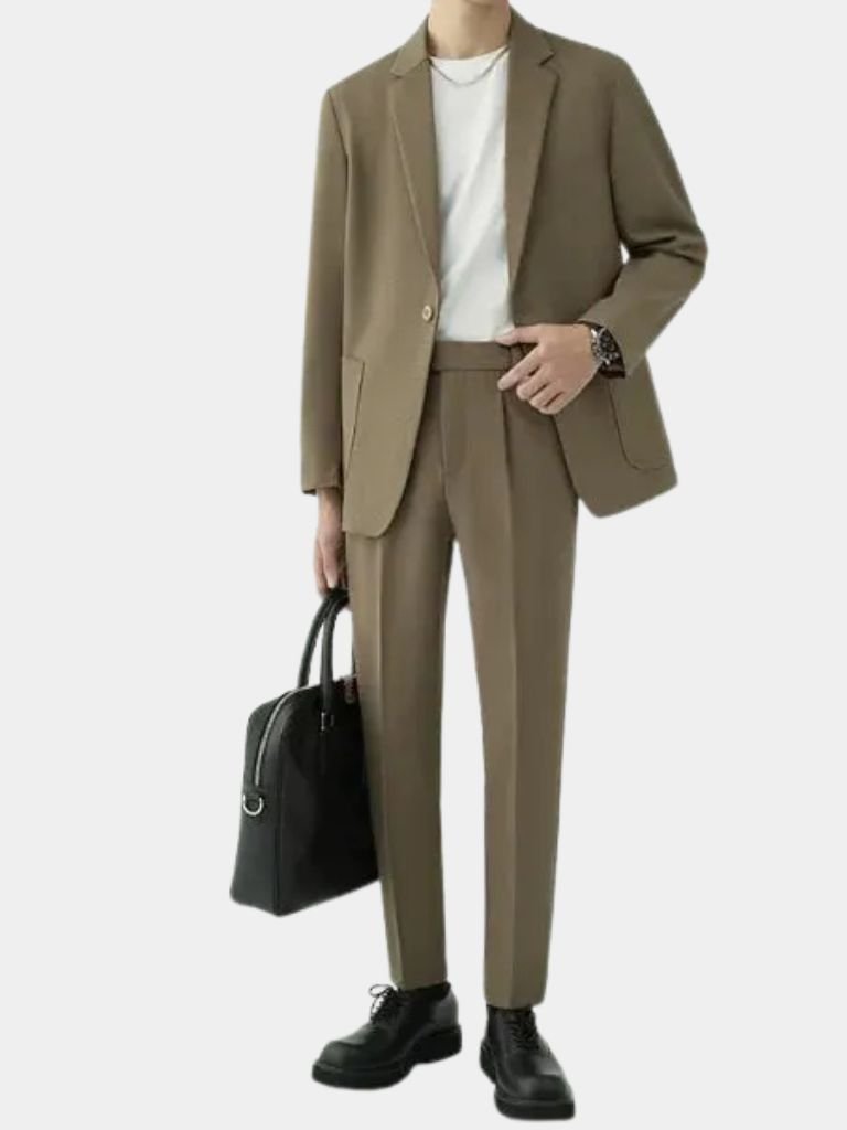 Leviana Contemporary Minimalist Suit Set