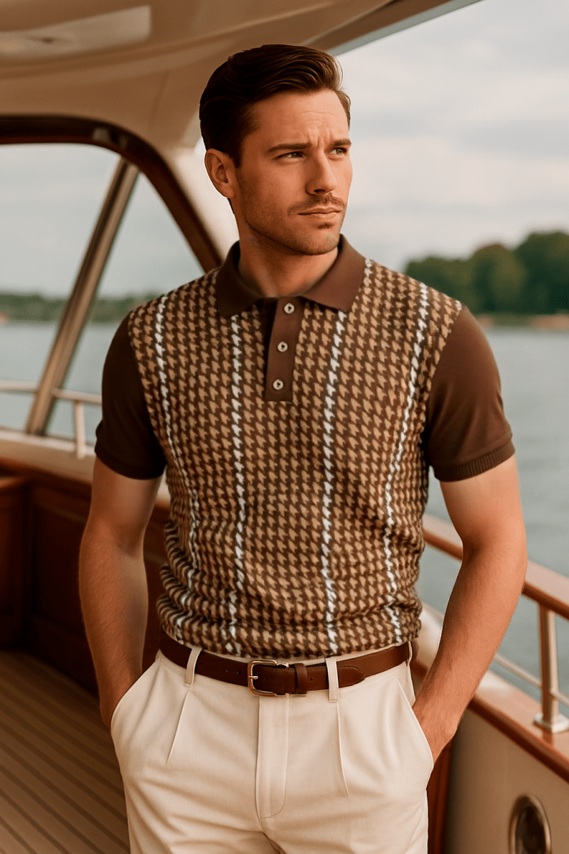 Old Silver Aesthetic Polo - Leviana