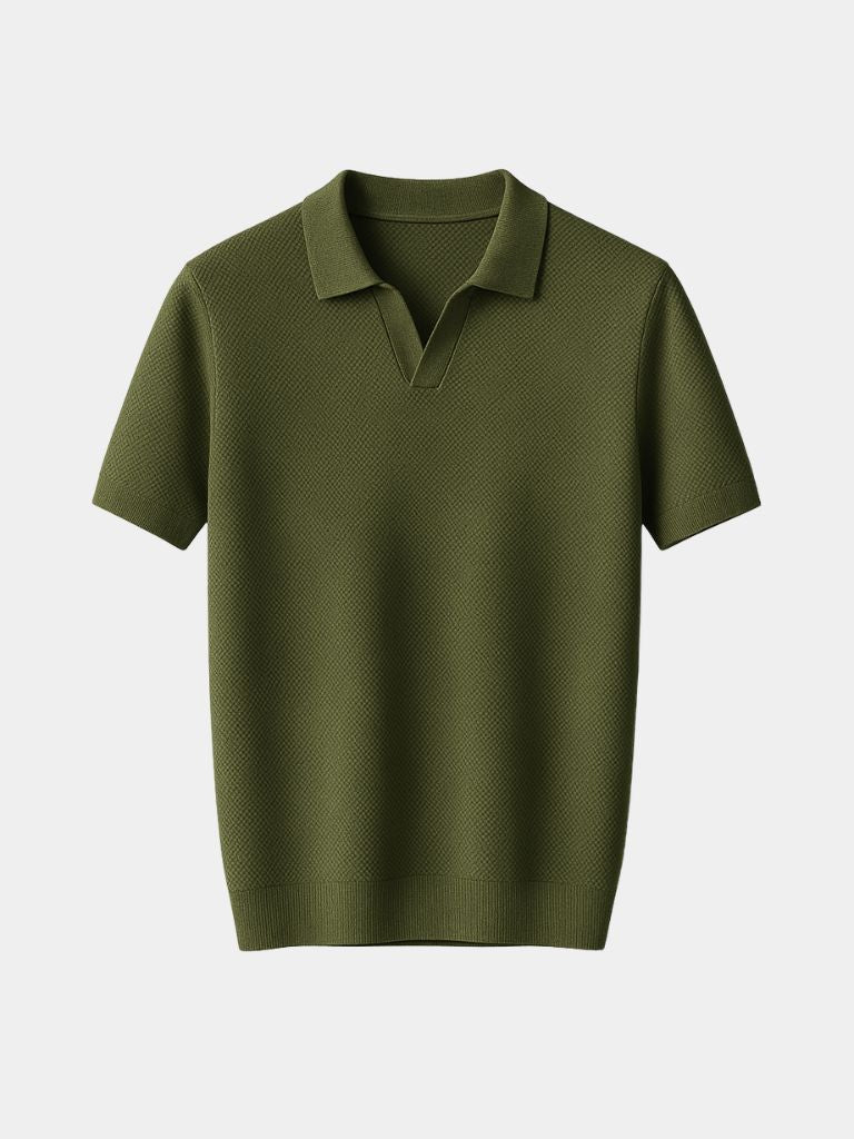 Old Money Cotton Polo - Leviana