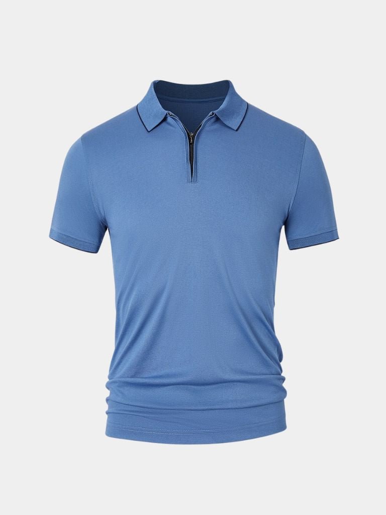 Quarter Zip Polo by Régis – Leviana