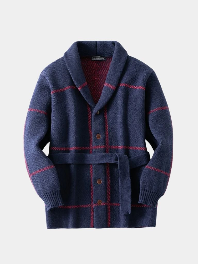 Leviana Rome Knit Coat with Belt