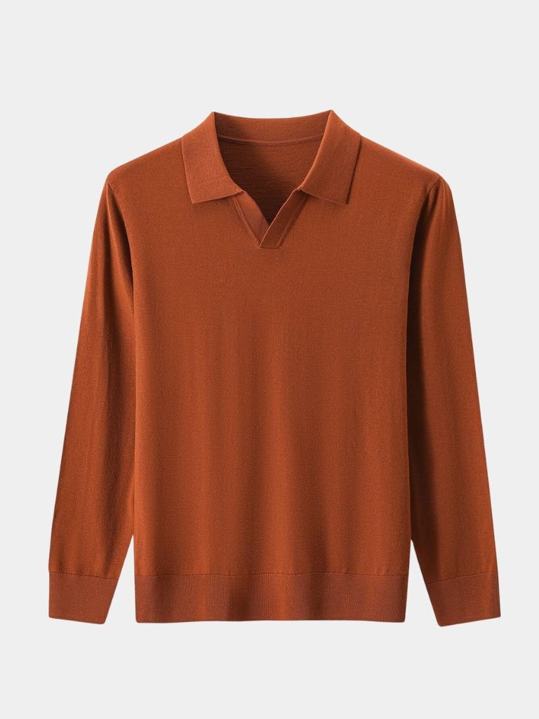 Royal Comfort Long Sleeve Polo - Leviana