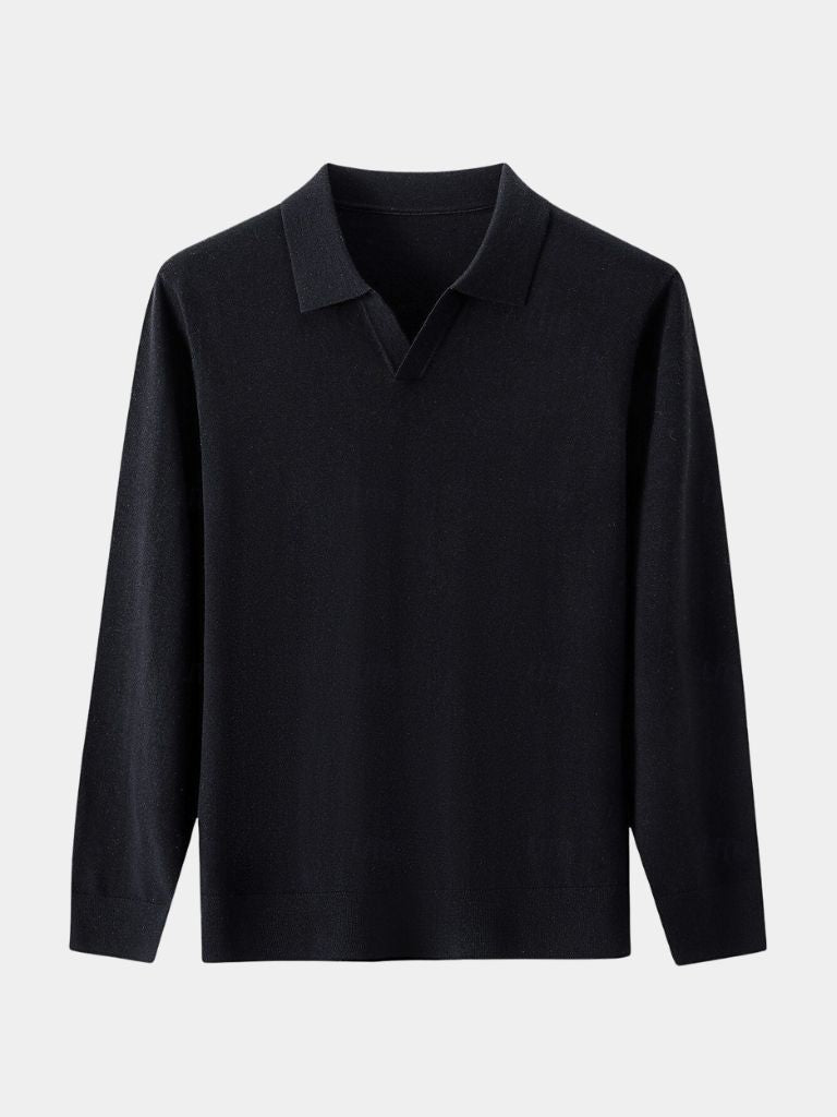 Royal Comfort Long Sleeve Polo - Leviana