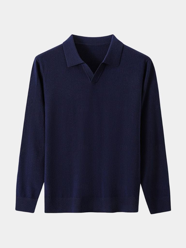 Royal Comfort Long Sleeve Polo - Leviana