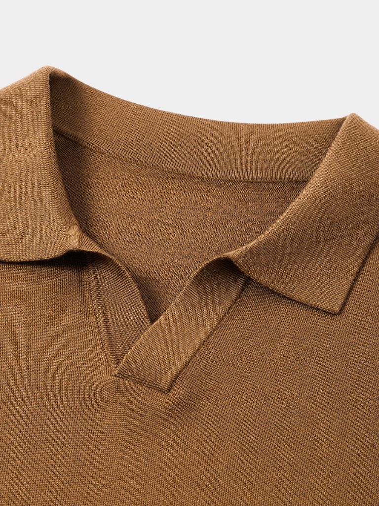 Royal Comfort Long Sleeve Polo - Leviana