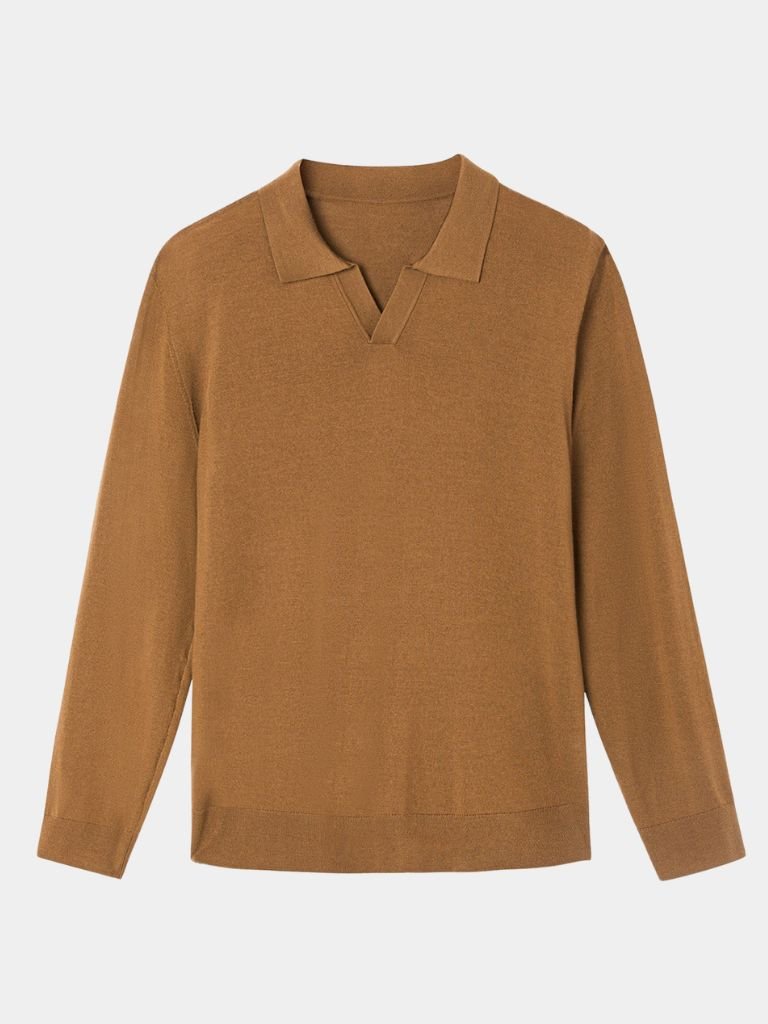 Royal Comfort Long Sleeve Polo - Leviana
