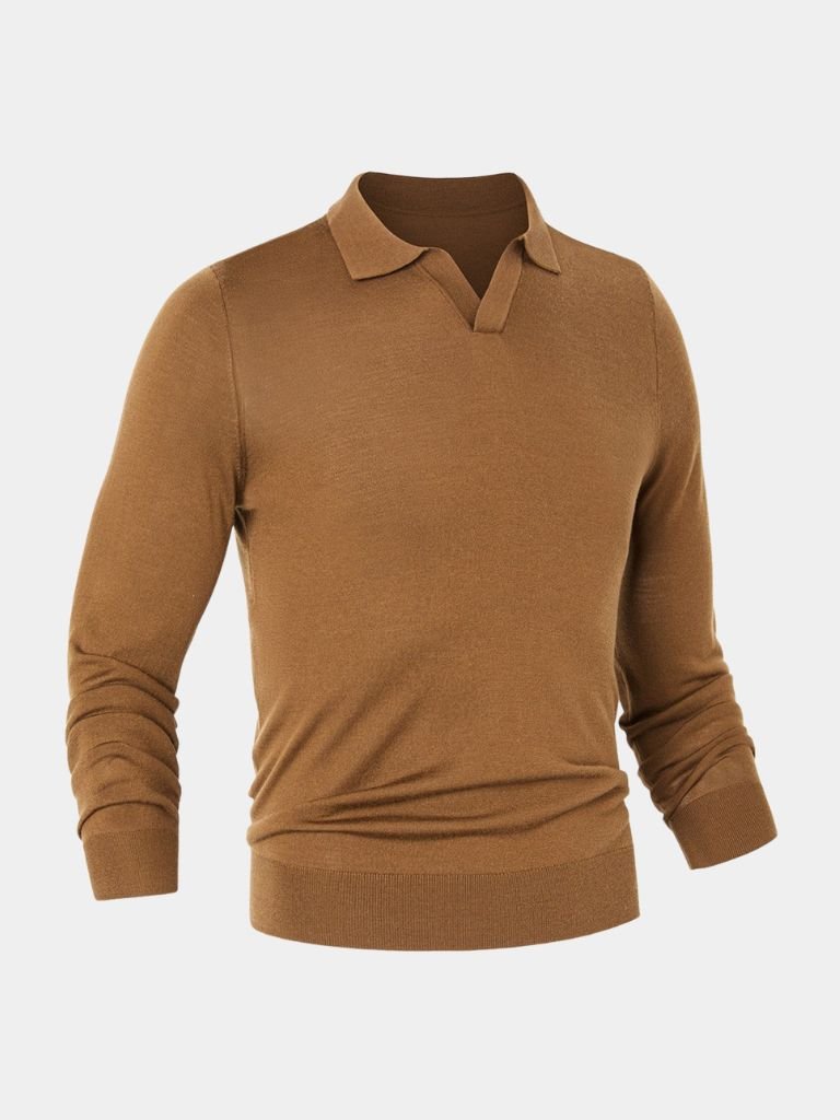 Royal Comfort Long Sleeve Polo - Leviana