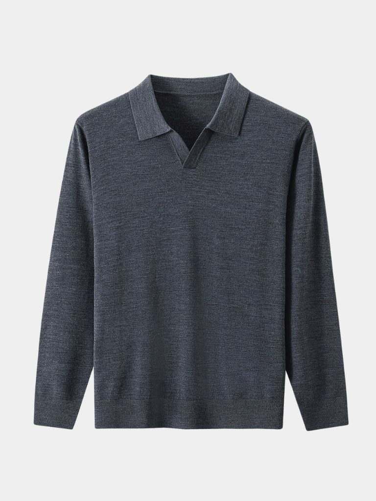 Royal Comfort Long Sleeve Polo - Leviana