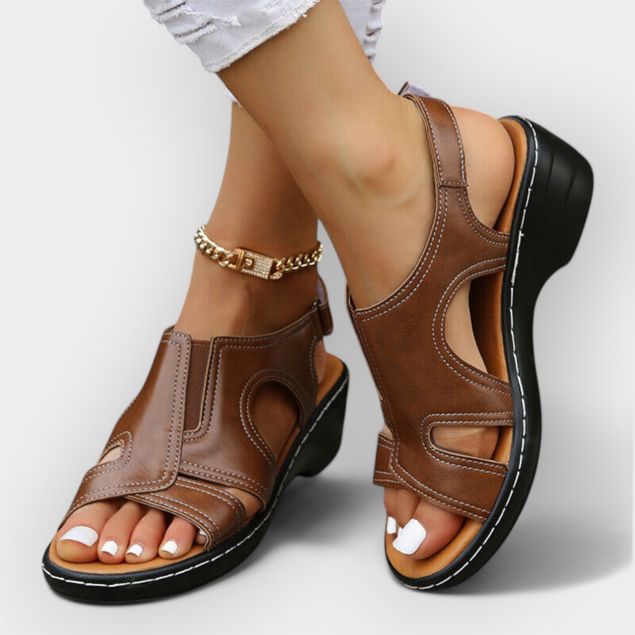 Sandales en Cuir avec Style