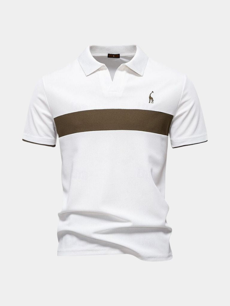 Savanna Striped Polo – Leviana
