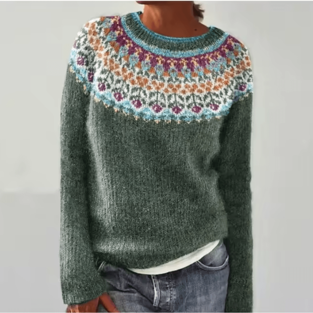 SILVANA™ - VINTAGE-INSPIRED COMFY SWEATER