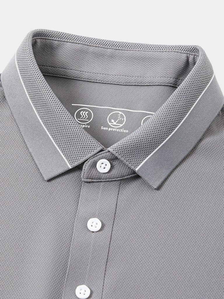 Steel Gray Polo – Leviana