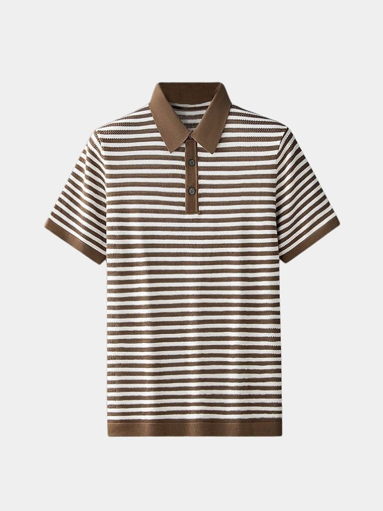 Classic Striped Polo - Leviana