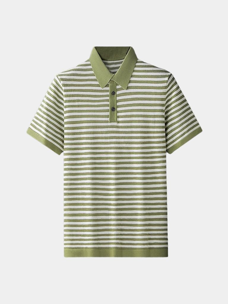 Classic Striped Polo - Leviana