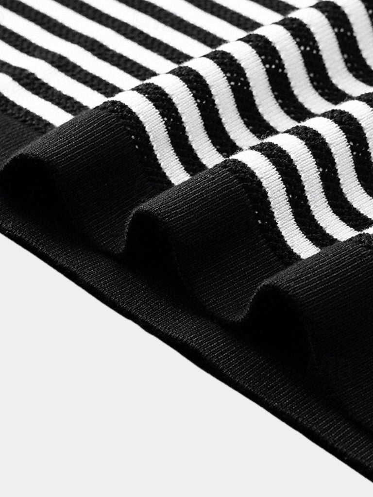 Classic Striped Polo - Leviana