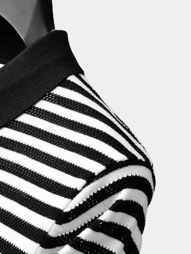 Classic Striped Polo - Leviana