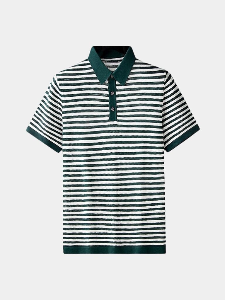 Classic Striped Polo - Leviana