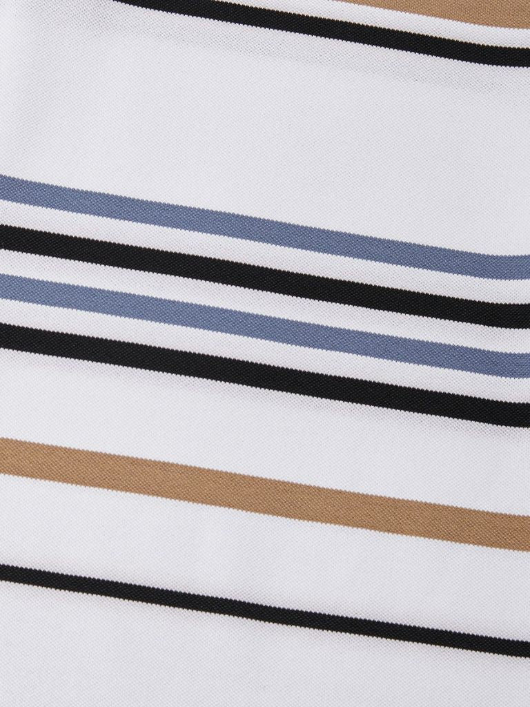 Sunset Striped Polo – Leviana