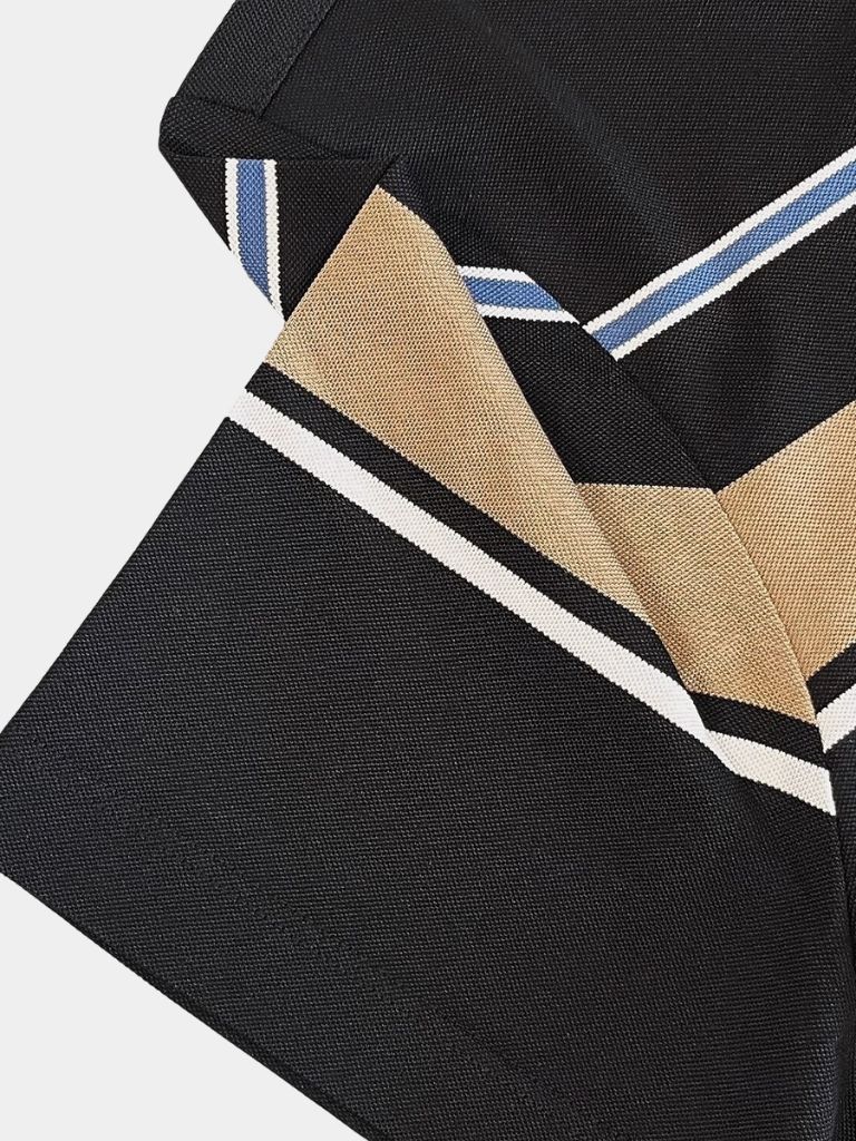 Sunset Striped Polo – Leviana