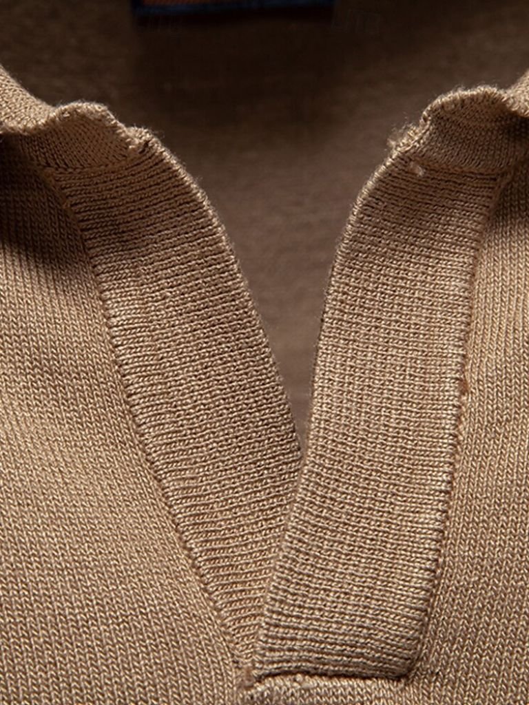 Tanned Velvet Polo – Leviana