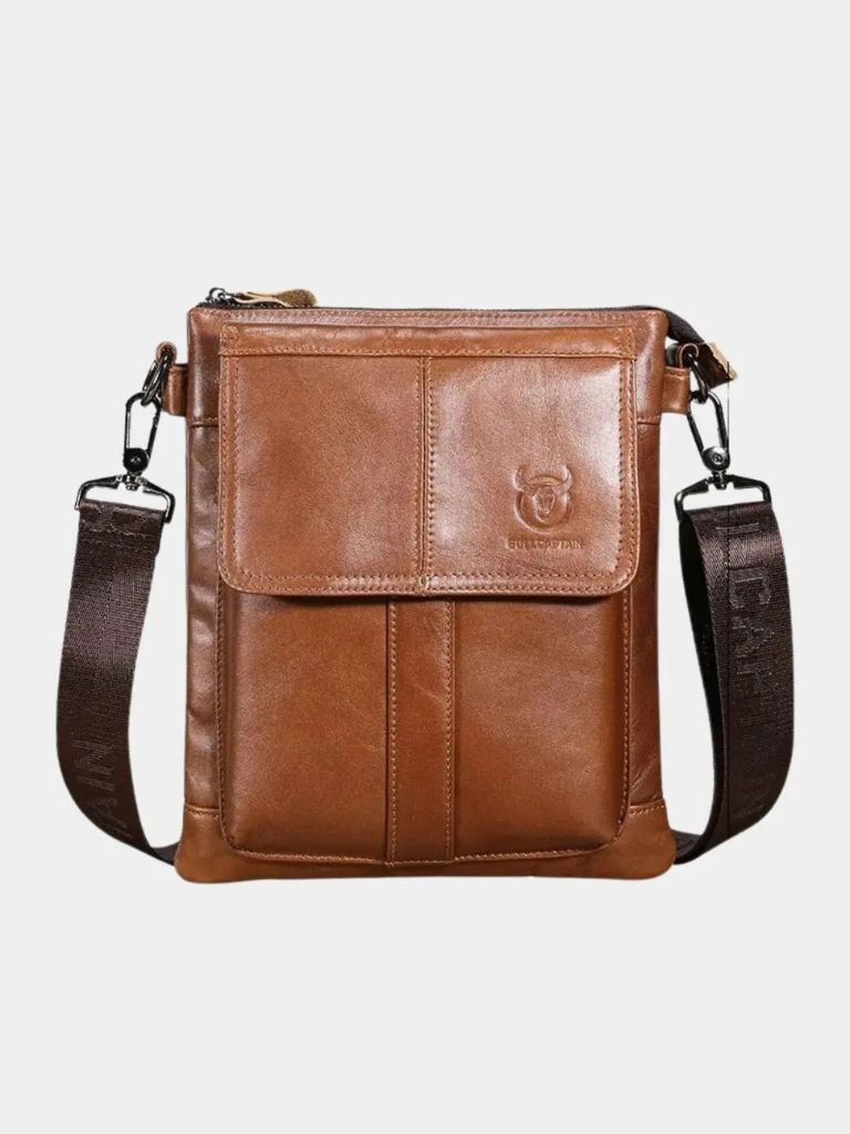 Leviana Classic Leather Shoulder Bag