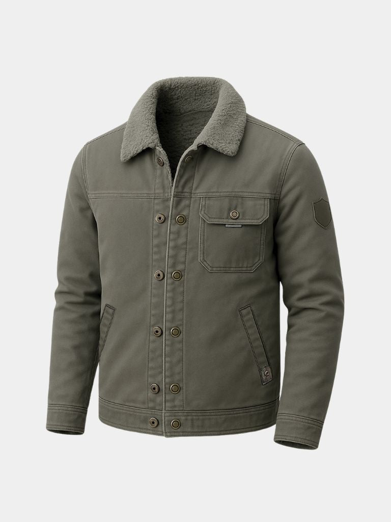 Retro Military Aviator Jacket - Leviana