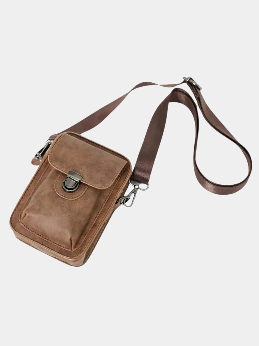 Leviana Mini Vintage Leather Crossbody Bag