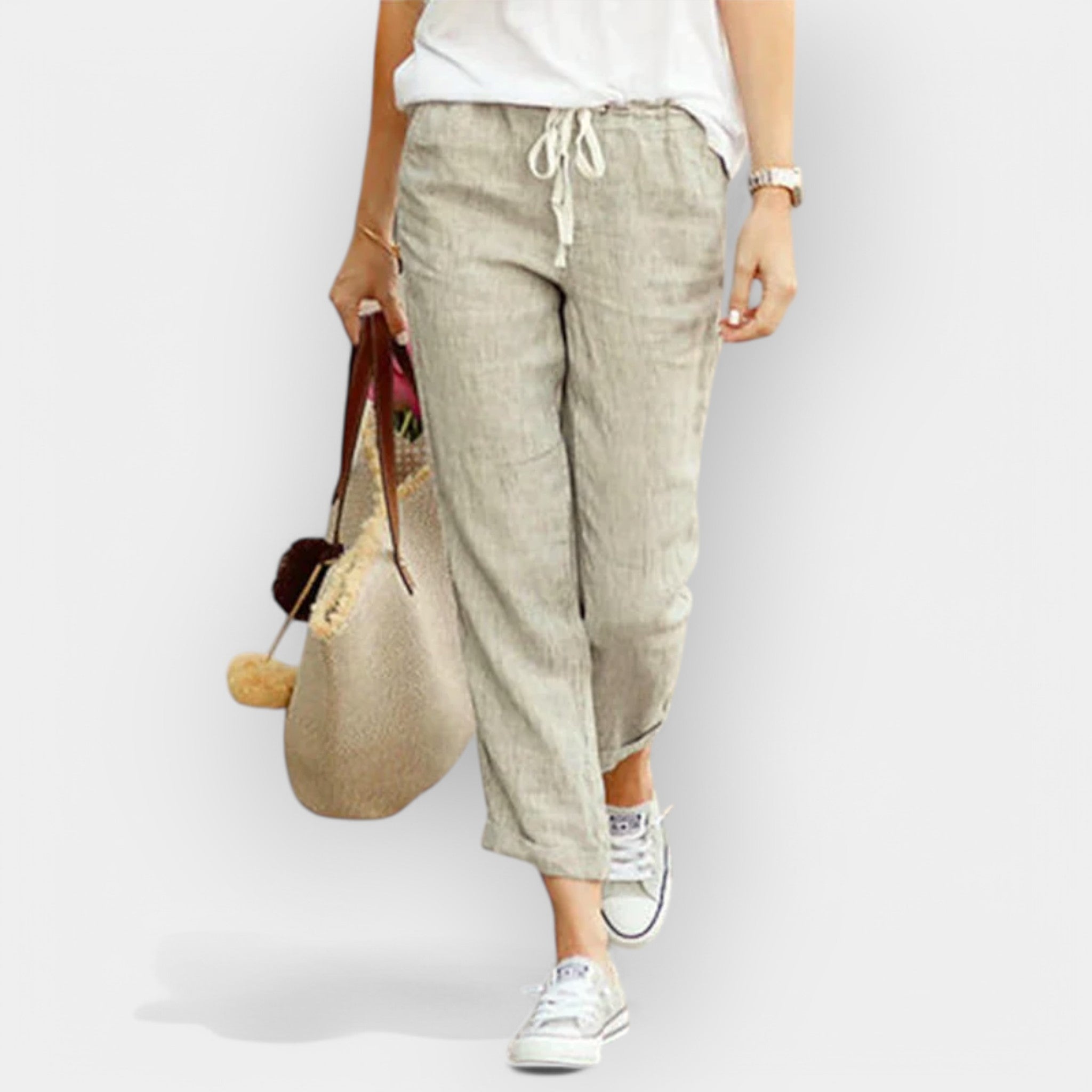 Breathable Cotton Trousers